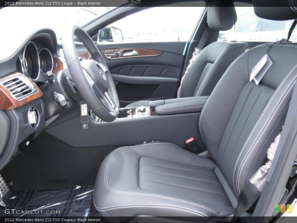 Black Interior Photo for the 2012 Mercedes-Benz CLS 550 Coupe #50565496