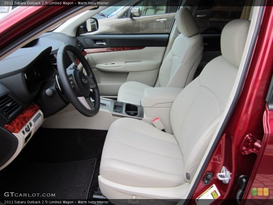 Warm Ivory Interior Photo for the 2011 Subaru Outback 2.5i Limited Wagon #50566537