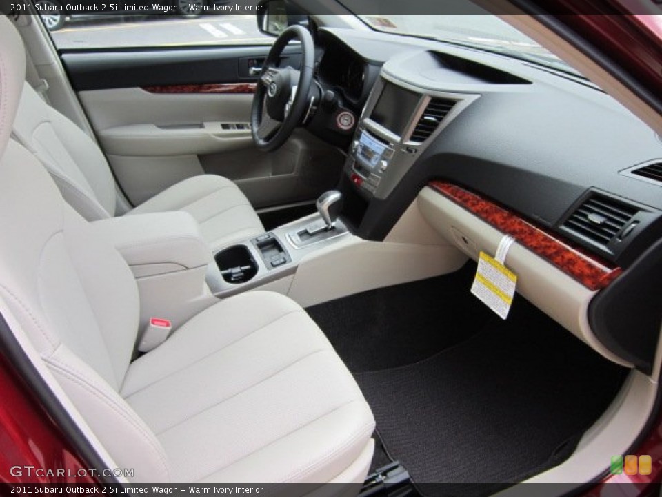 Warm Ivory Interior Photo for the 2011 Subaru Outback 2.5i Limited Wagon #50566753