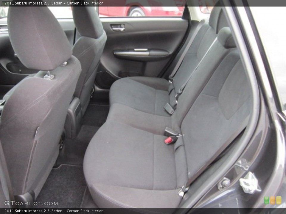 Carbon Black Interior Photo for the 2011 Subaru Impreza 2.5i Sedan #50566843