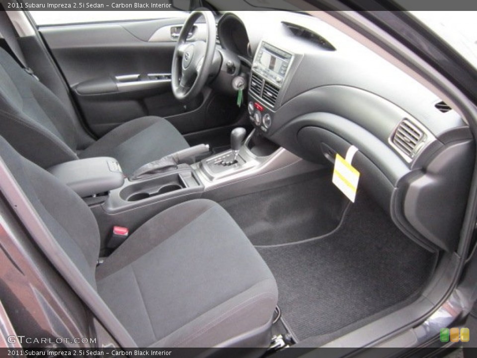 Carbon Black Interior Photo for the 2011 Subaru Impreza 2.5i Sedan #50566870