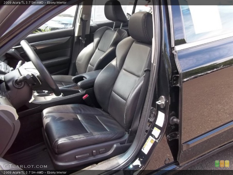 Ebony Interior Photo for the 2009 Acura TL 3.7 SH-AWD #50566972