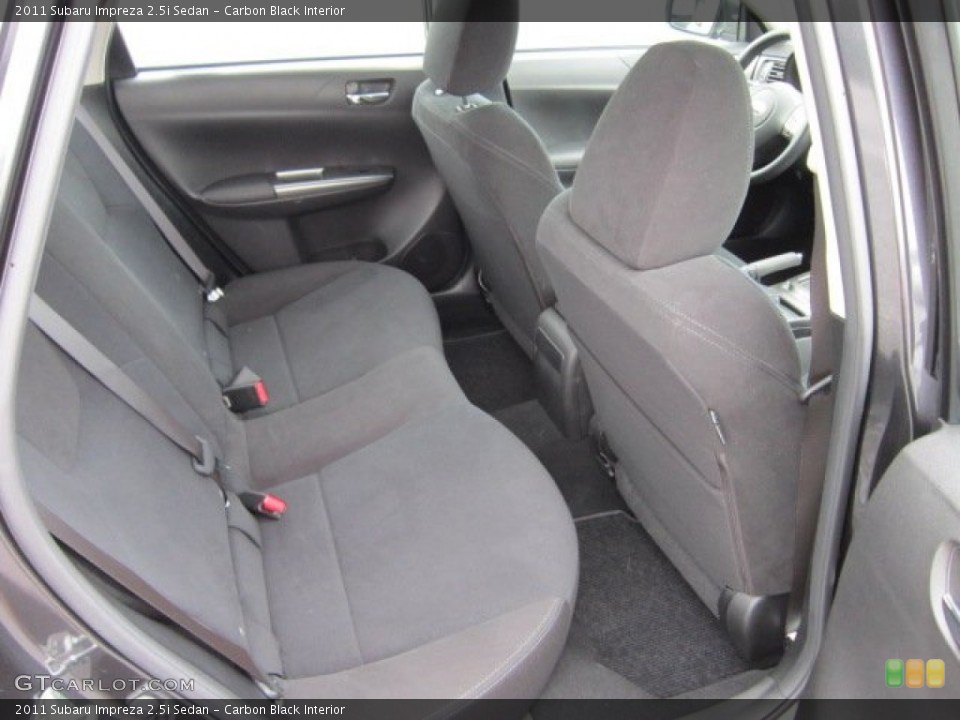 Carbon Black Interior Photo for the 2011 Subaru Impreza 2.5i Sedan #50567014
