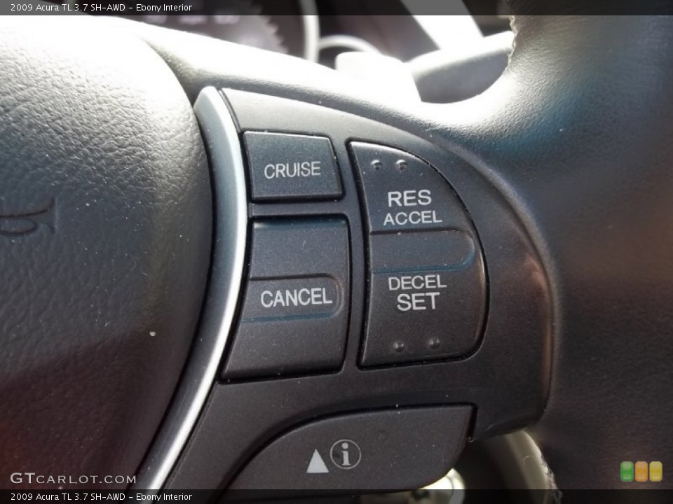 Ebony Interior Controls for the 2009 Acura TL 3.7 SH-AWD #50567098