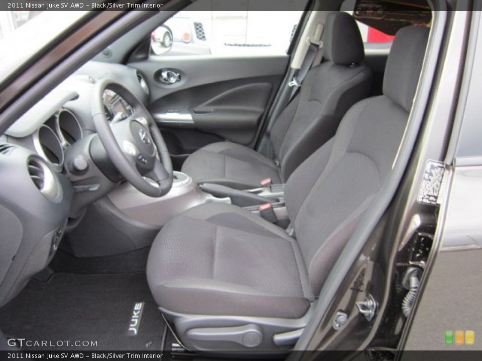Black/Silver Trim Interior Photo for the 2011 Nissan Juke SV AWD #50568580