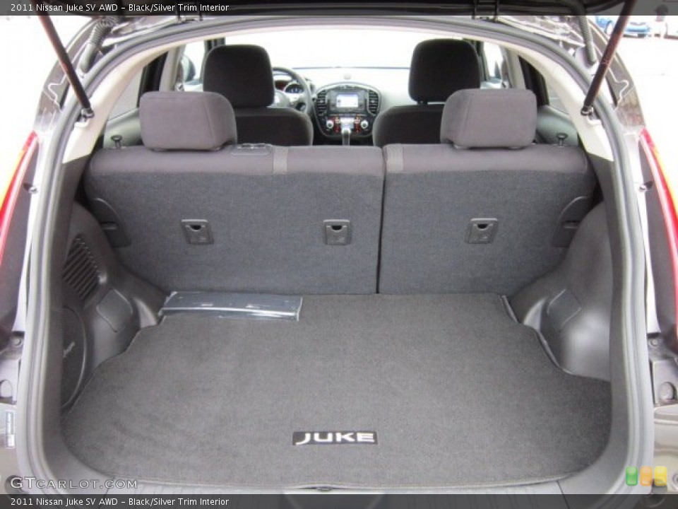 Black/Silver Trim Interior Trunk for the 2011 Nissan Juke SV AWD #50568757