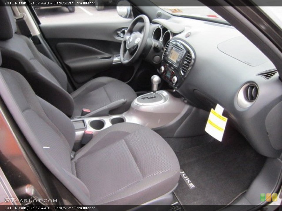 Black/Silver Trim Interior Photo for the 2011 Nissan Juke SV AWD #50568784