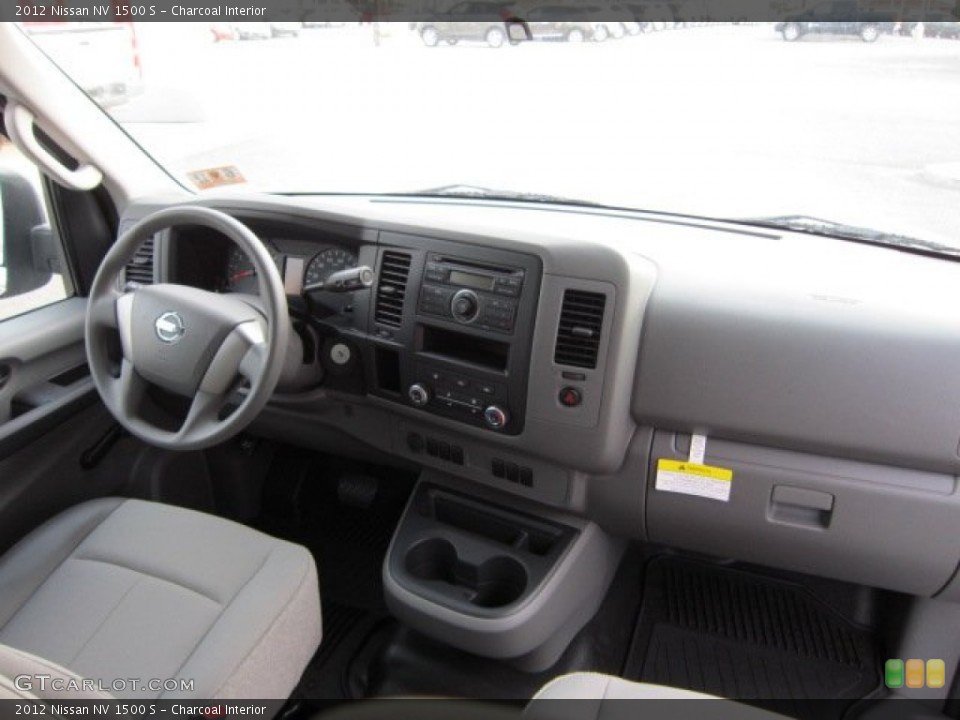 Charcoal Interior Dashboard for the 2012 Nissan NV 1500 S #50568892