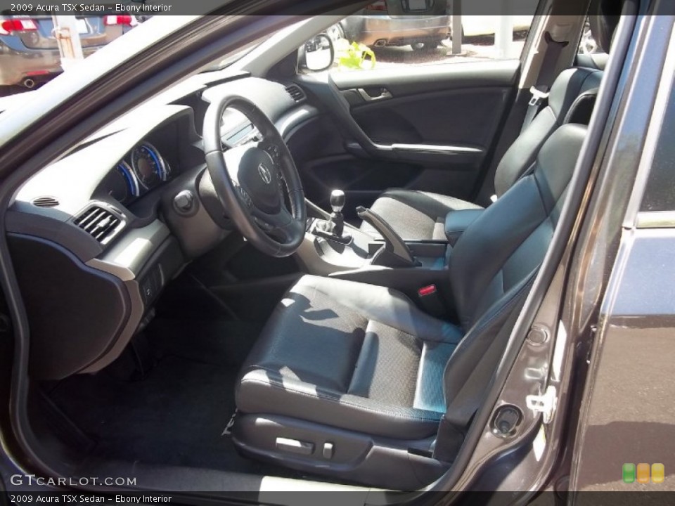 Ebony Interior Photo for the 2009 Acura TSX Sedan #50569462