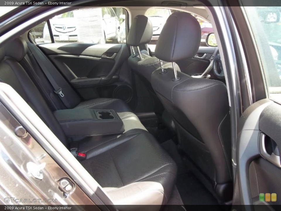 Ebony Interior Photo for the 2009 Acura TSX Sedan #50569501