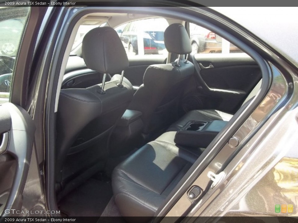 Ebony Interior Photo for the 2009 Acura TSX Sedan #50569516