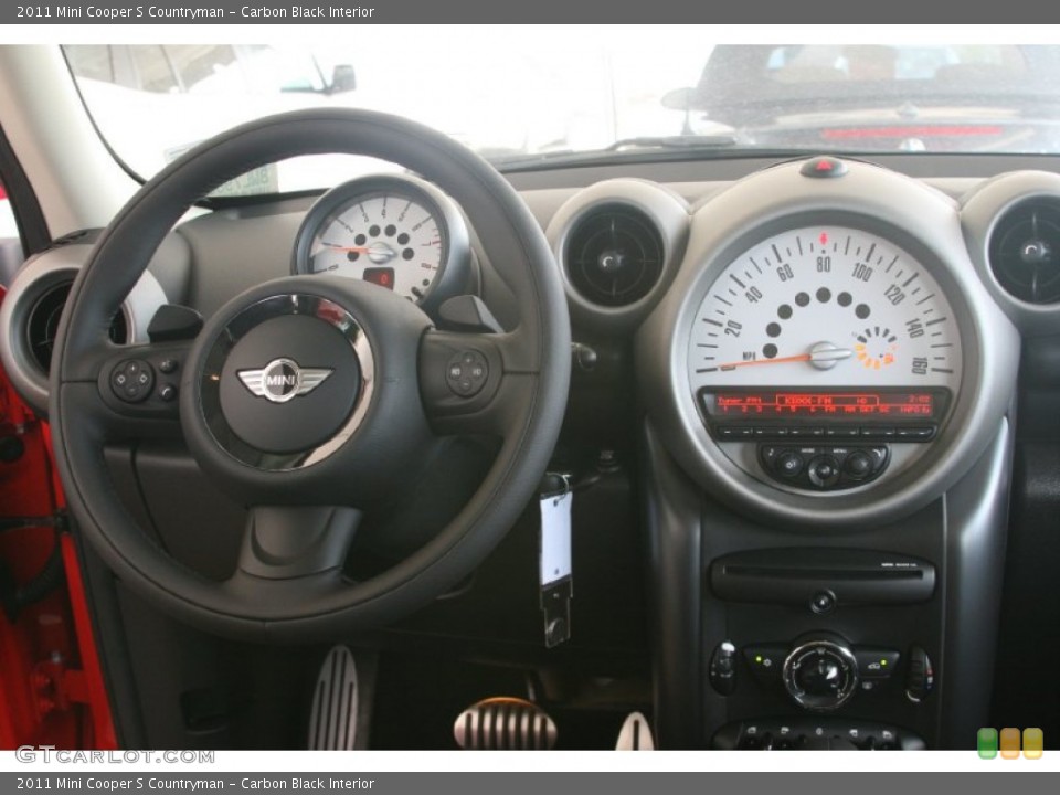 Carbon Black Interior Dashboard for the 2011 Mini Cooper S Countryman #50569603