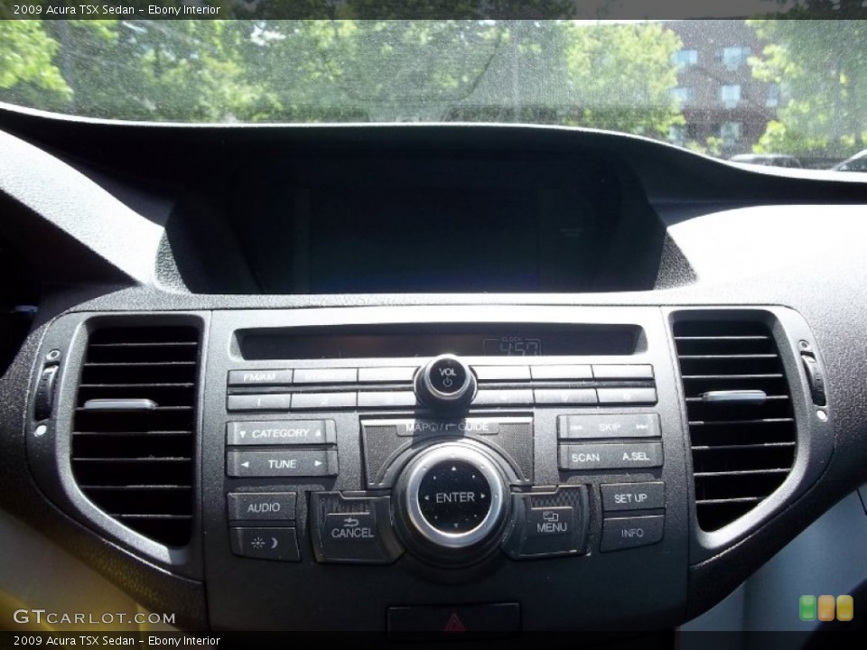 Ebony Interior Controls for the 2009 Acura TSX Sedan #50569615