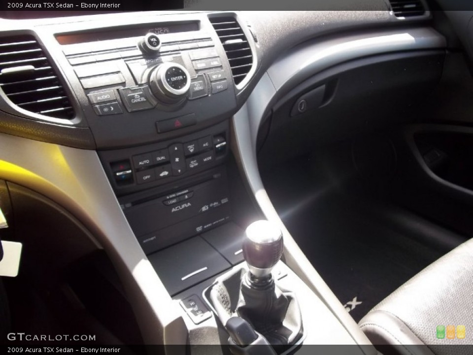 Ebony Interior Transmission for the 2009 Acura TSX Sedan #50569639