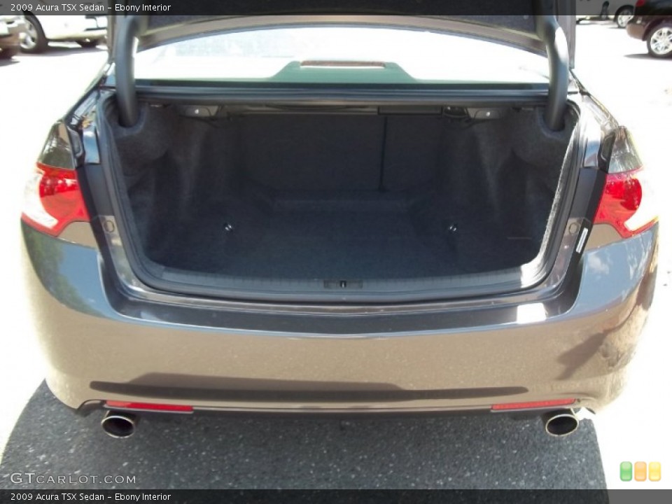 Ebony Interior Trunk for the 2009 Acura TSX Sedan #50569666