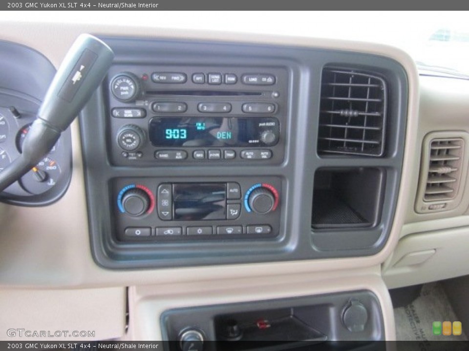 Neutral/Shale Interior Controls for the 2003 GMC Yukon XL SLT 4x4 #50569712