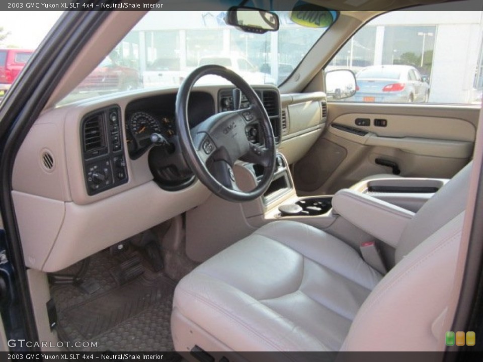 Neutral/Shale Interior Photo for the 2003 GMC Yukon XL SLT 4x4 #50569756