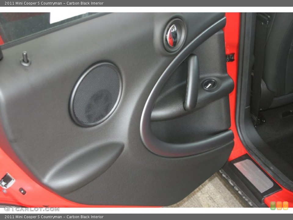 Carbon Black Interior Door Panel for the 2011 Mini Cooper S Countryman #50569780