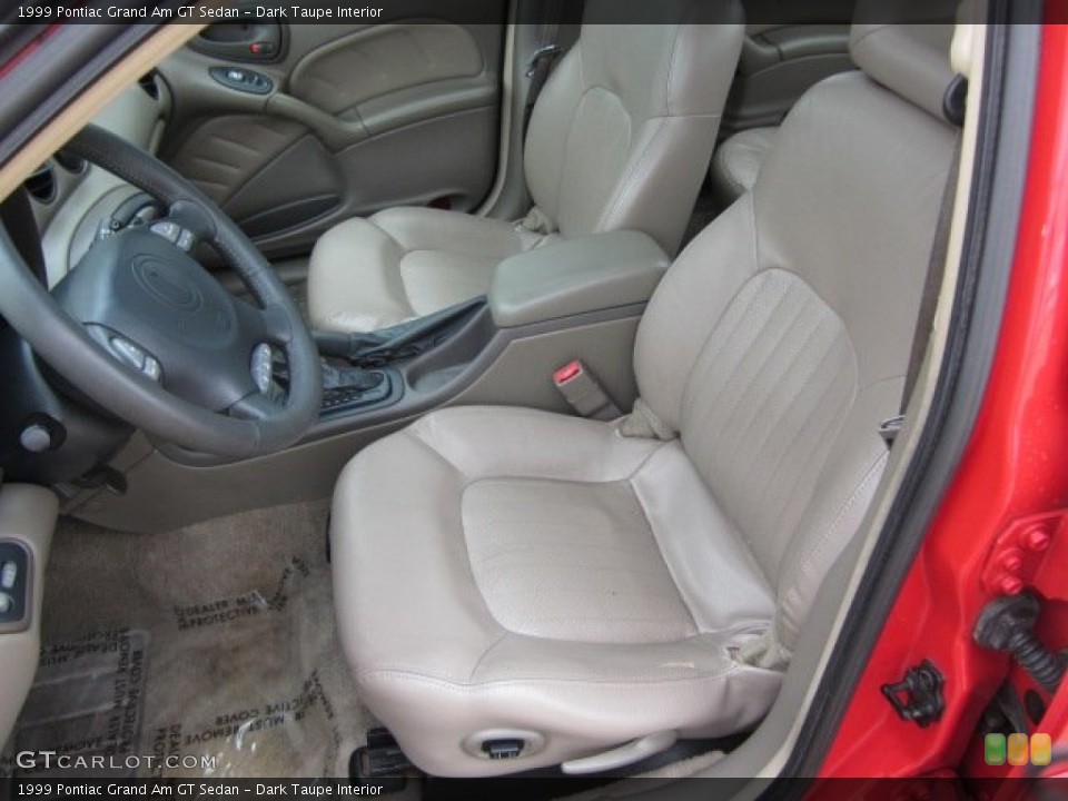 Dark Taupe Interior Photo for the 1999 Pontiac Grand Am GT Sedan #50570302