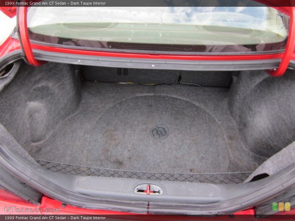 Dark Taupe Interior Trunk for the 1999 Pontiac Grand Am GT Sedan #50570449