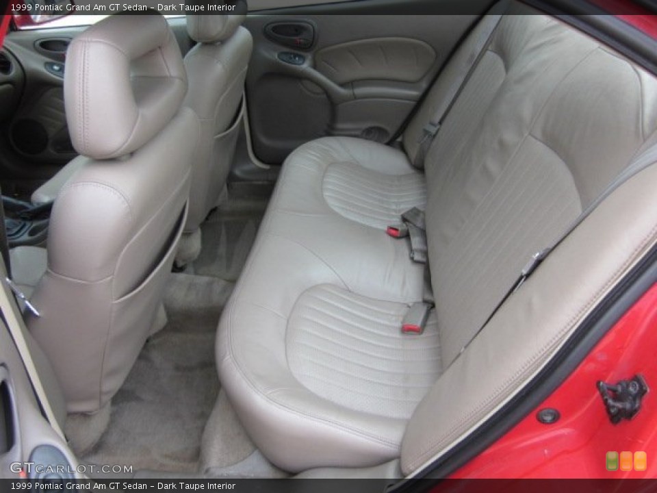 Dark Taupe Interior Photo for the 1999 Pontiac Grand Am GT Sedan #50570464