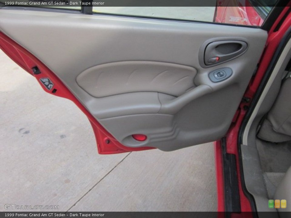 Dark Taupe Interior Door Panel for the 1999 Pontiac Grand Am GT Sedan #50570479