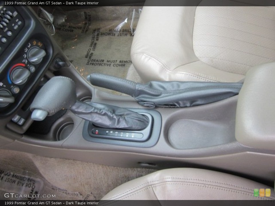 Dark Taupe Interior Transmission for the 1999 Pontiac Grand Am GT Sedan #50570539