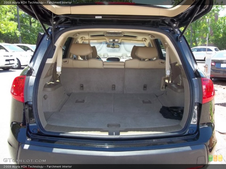 Parchment Interior Trunk for the 2009 Acura MDX Technology #50571532