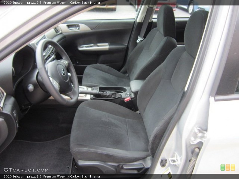 Carbon Black Interior Photo for the 2010 Subaru Impreza 2.5i Premium Wagon #50571805