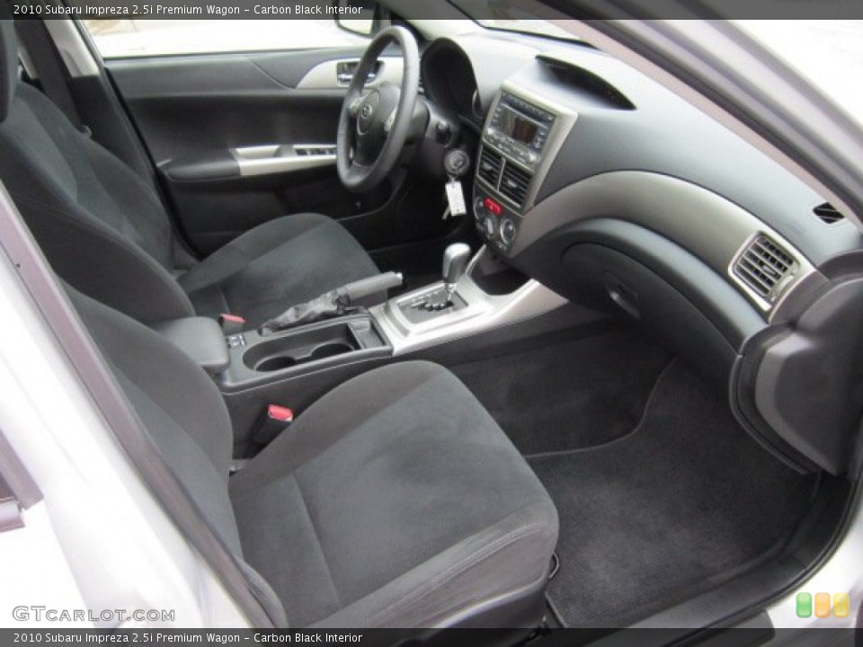 Carbon Black Interior Photo for the 2010 Subaru Impreza 2.5i Premium Wagon #50571850