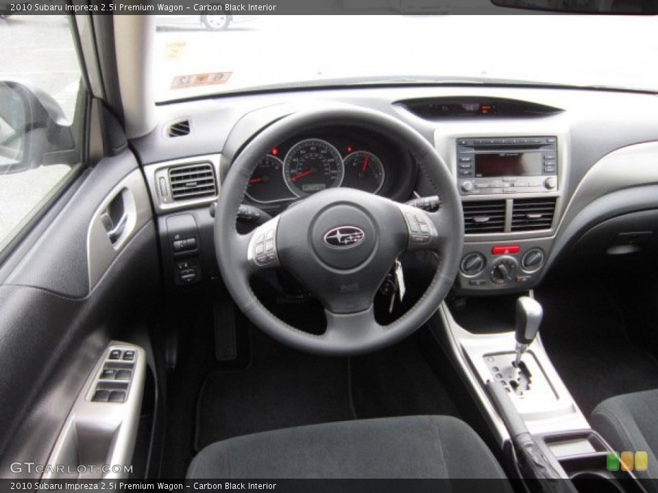 Carbon Black Interior Dashboard for the 2010 Subaru Impreza 2.5i Premium Wagon #50571979