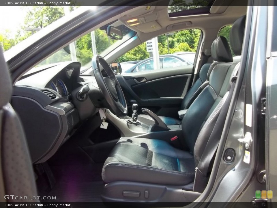 Ebony Interior Photo for the 2009 Acura TSX Sedan #50572075