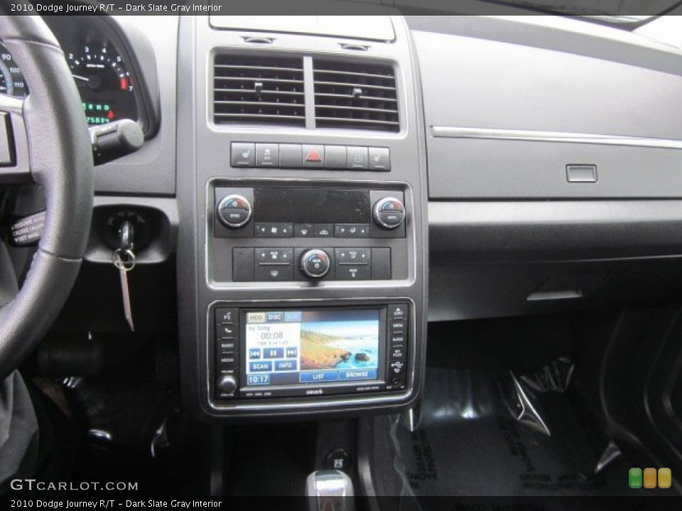 Dark Slate Gray Interior Controls for the 2010 Dodge Journey R/T #50572084