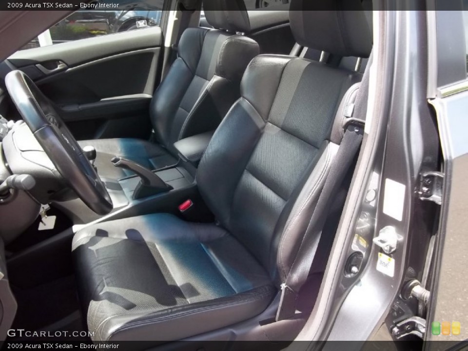 Ebony Interior Photo for the 2009 Acura TSX Sedan #50572102