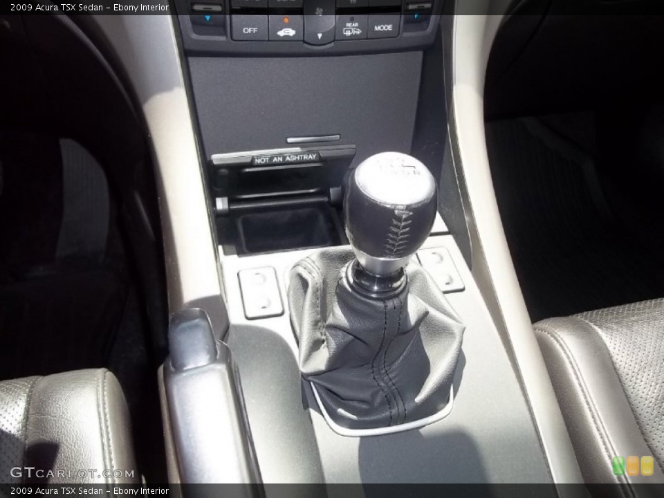 Ebony Interior Transmission for the 2009 Acura TSX Sedan #50572192