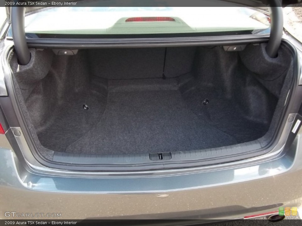 Ebony Interior Trunk for the 2009 Acura TSX Sedan #50572261