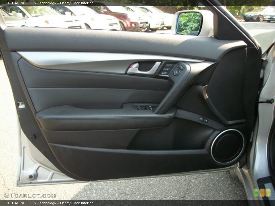 Ebony Black Interior Door Panel for the 2011 Acura TL 3.5 Technology #50572420