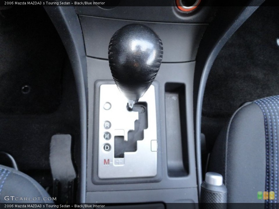 Black/Blue Interior Transmission for the 2006 Mazda MAZDA3 s Touring Sedan #50572767