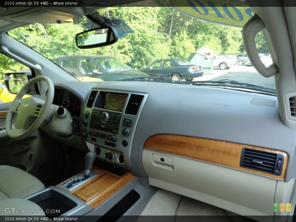 Wheat Interior Dashboard for the 2010 Infiniti QX 56 4WD #50572960