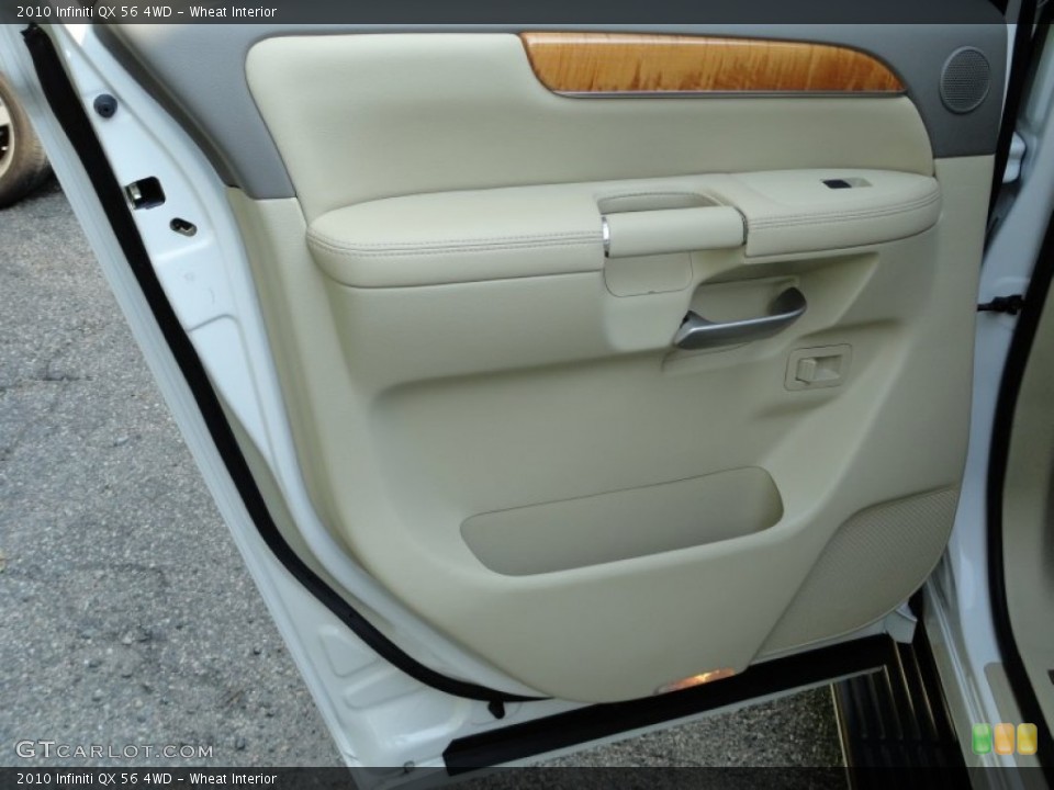 Wheat Interior Door Panel for the 2010 Infiniti QX 56 4WD #50573164