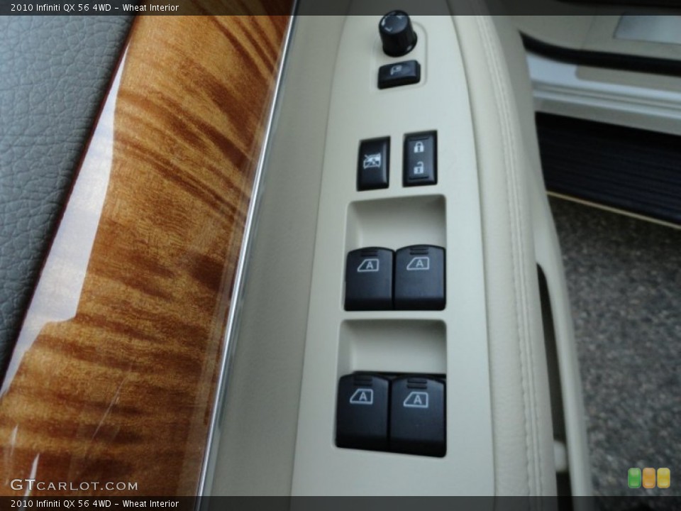 Wheat Interior Controls for the 2010 Infiniti QX 56 4WD #50573251