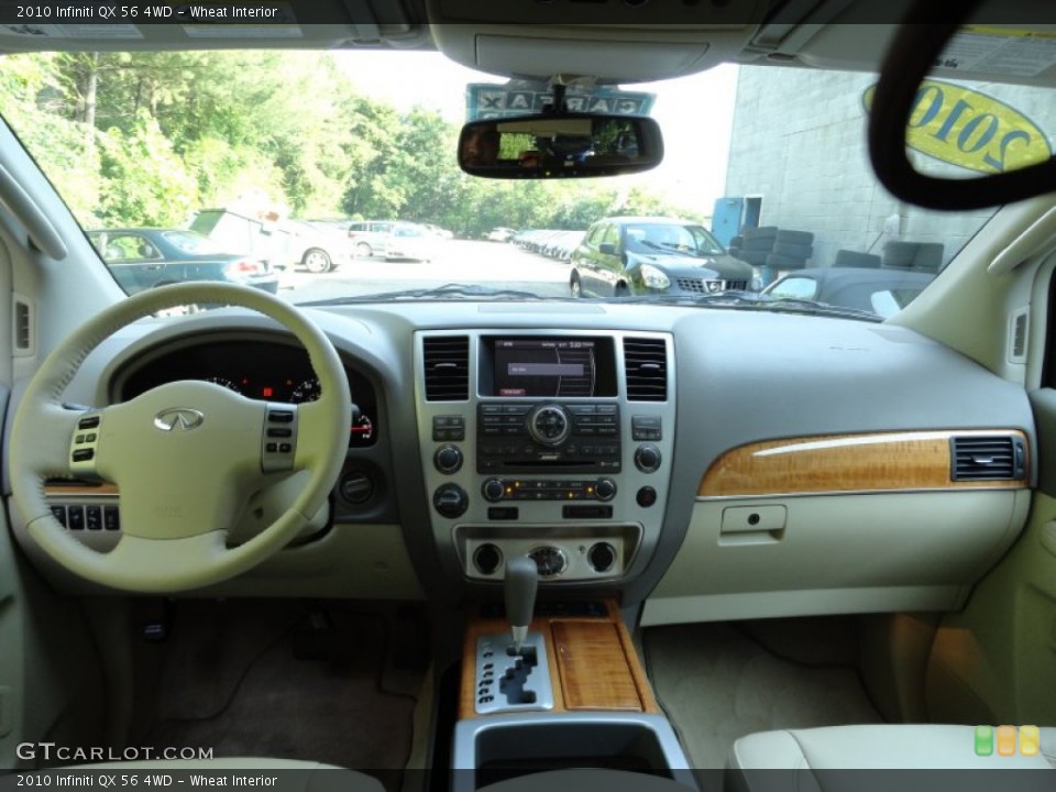 Wheat Interior Dashboard for the 2010 Infiniti QX 56 4WD #50573308