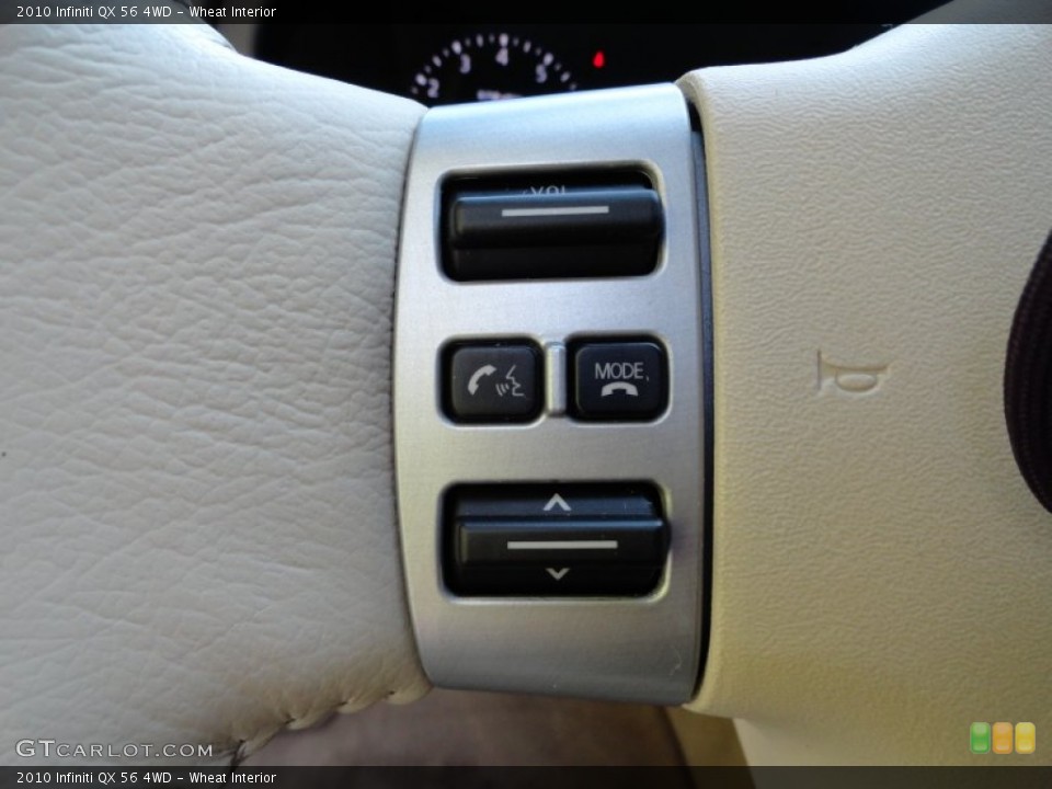 Wheat Interior Controls for the 2010 Infiniti QX 56 4WD #50573338