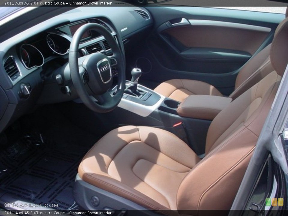 Cinnamon Brown Interior Photo for the 2011 Audi A5 2.0T quattro Coupe #50573488