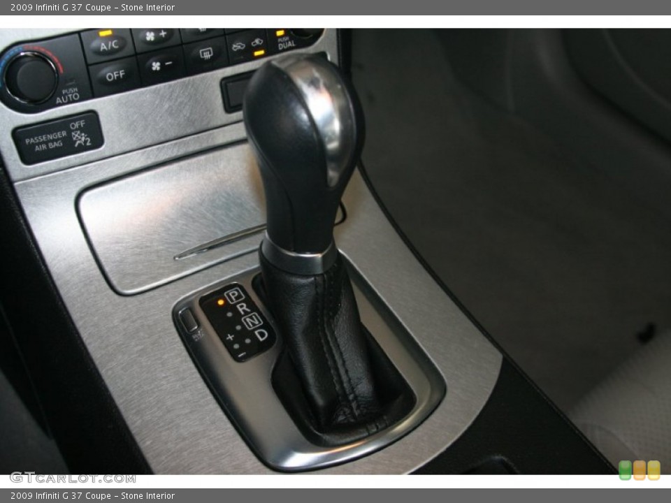 Stone Interior Transmission for the 2009 Infiniti G 37 Coupe #50573530