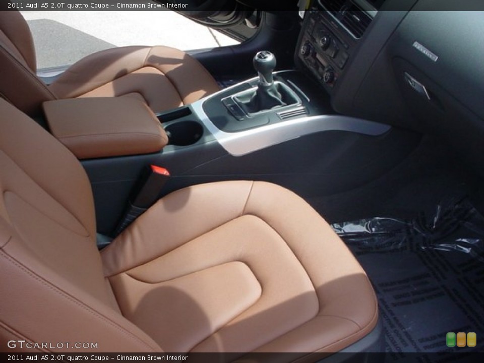 Cinnamon Brown Interior Photo for the 2011 Audi A5 2.0T quattro Coupe #50573533