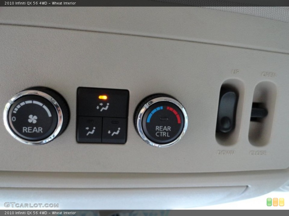 Wheat Interior Controls for the 2010 Infiniti QX 56 4WD #50573638