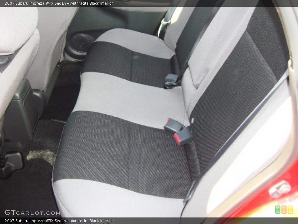 Anthracite Black Interior Photo for the 2007 Subaru Impreza WRX Sedan #50573684