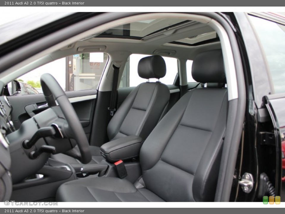 Black Interior Photo for the 2011 Audi A3 2.0 TFSI quattro #50574164