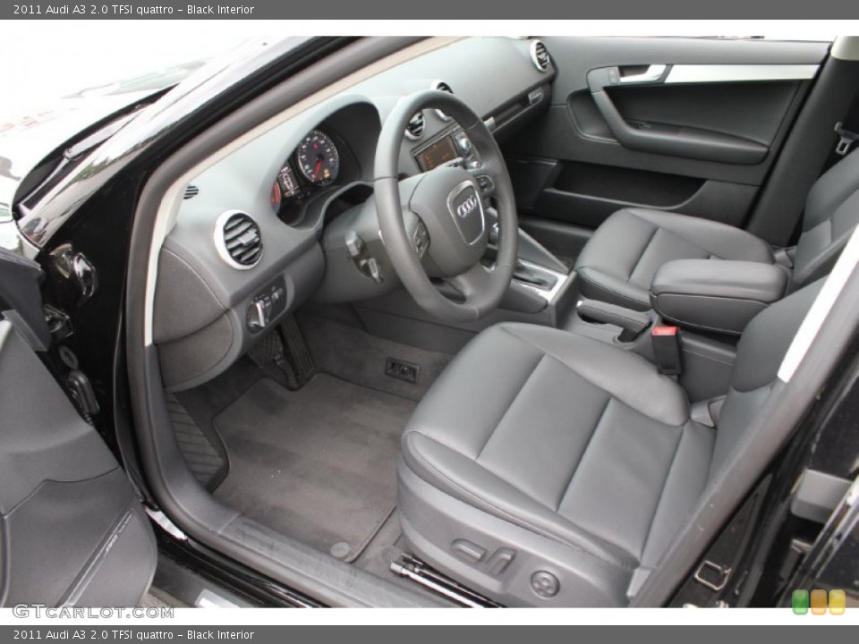 Black Interior Photo for the 2011 Audi A3 2.0 TFSI quattro #50574181